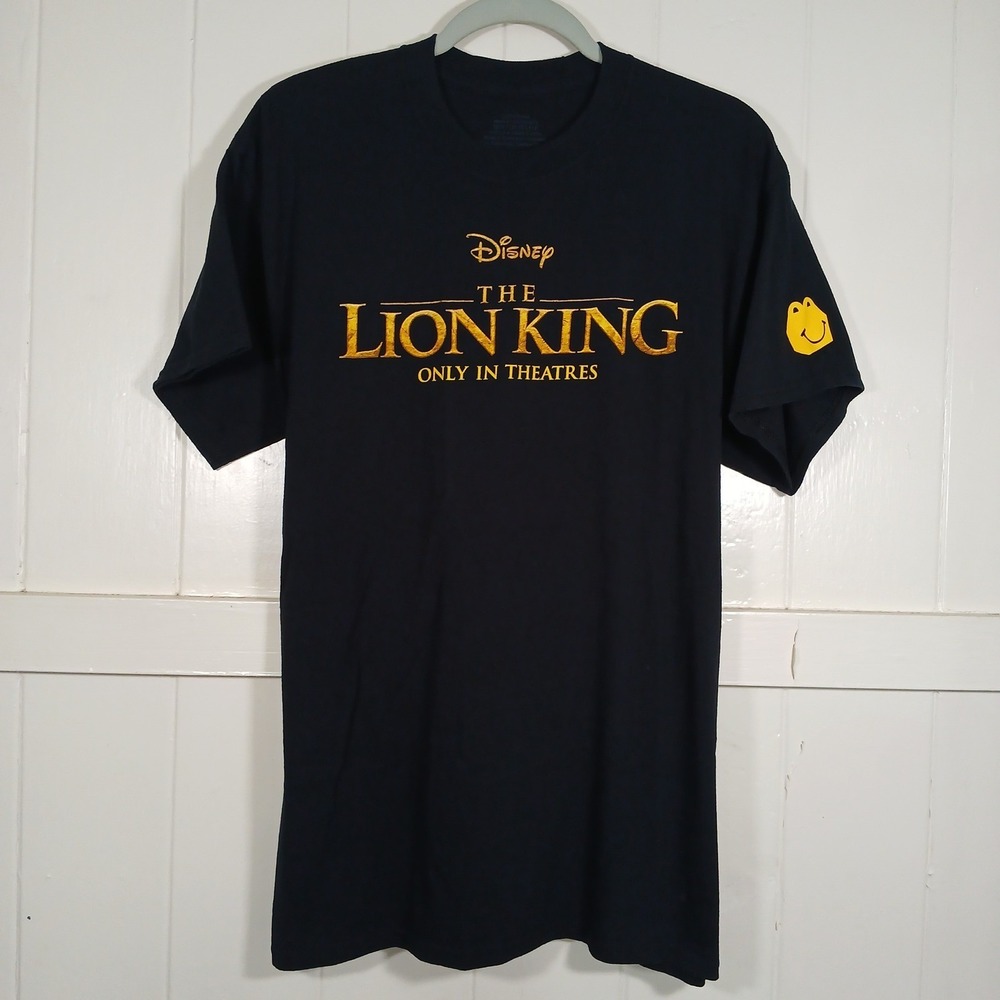 Disney The Lion King McDonalds Movie Promo T-Shirt Mens Large Black 2019 Large